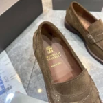 Мужские лоферы Brunello Cucinelli коричневого цвета, артикул 346026 — фото 8