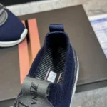 Мужские кроссовки Zegna тёмно-синего цвета, артикул 346031 — фото 8