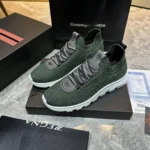 Мужские кроссовки Zegna тёмно-синего цвета, артикул 346030 — фото 4