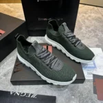 Мужские кроссовки Zegna тёмно-синего цвета, артикул 346030 — фото 3