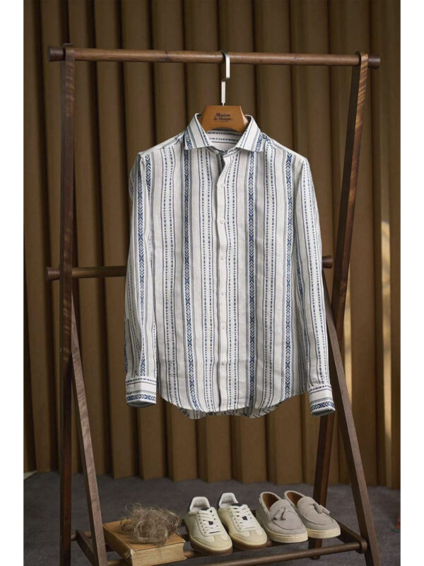 Льняная рубашка RALPH LAUREN