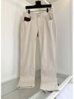 Мужские джинсы Brioni серого цвета, артикул 343398