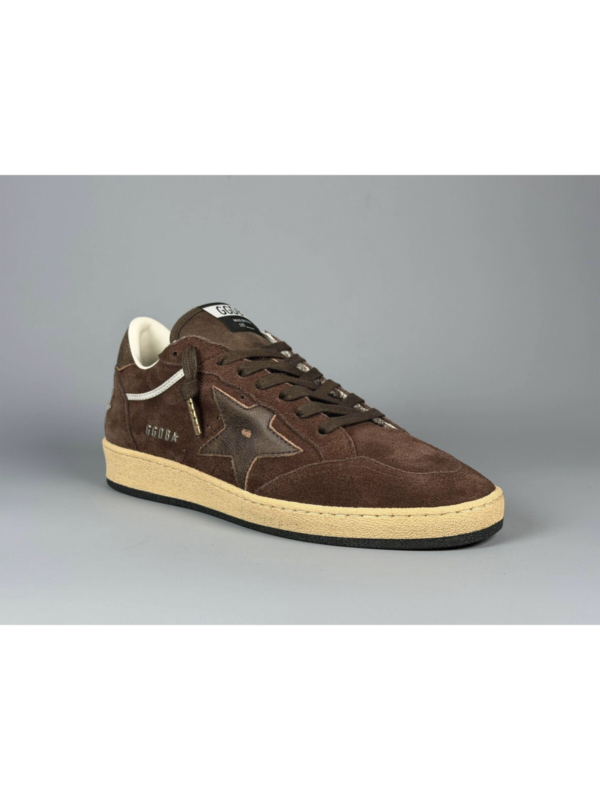 12 Мужские кеды Golden Goose коричневого цвета, артикул 343922