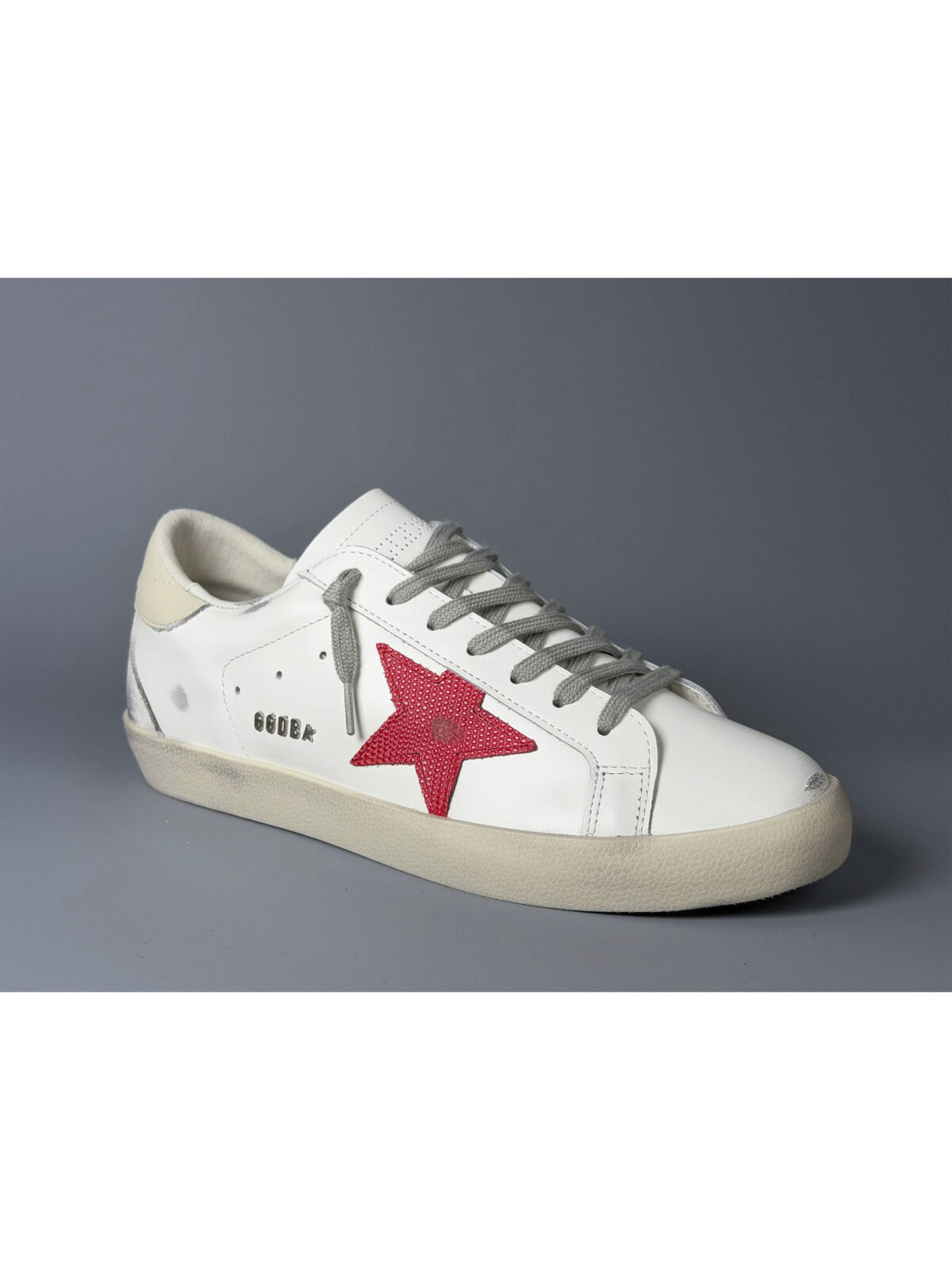 2 Мужские кеды Golden Goose белого цвета, артикул 343641