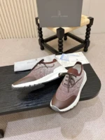 Мужские кроссовки Brunello Cucinelli коричневого цвета, артикул 344059 — фото 2