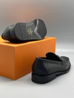 Мужские лоферы Louis Vuitton коричневого цвета, артикул 344062 — фото 4