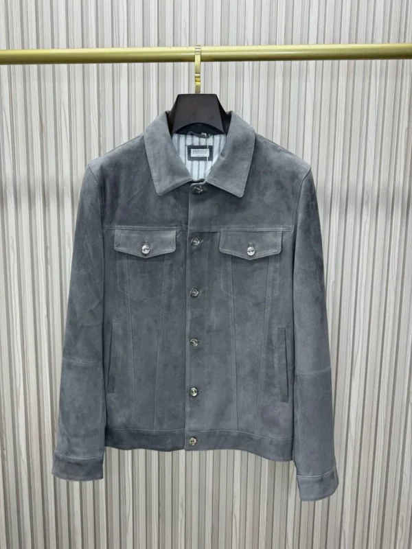 Куртка BRUNELLO CUCINELLI из натуральной замши
