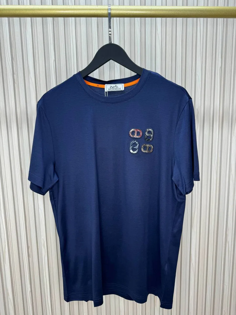 344148_1 Футболка из тонкого хлопка HERMES