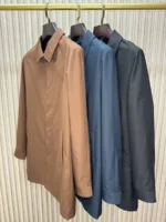 Мужской плащ Zegna коричневого цвета, артикул 344152 — фото 2