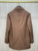 Мужской плащ Zegna коричневого цвета, артикул 344152 — фото 3