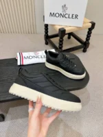 Мужские кроссовки Moncler чёрного цвета, артикул 344159 — фото 4