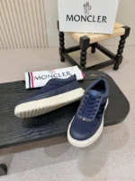 Мужские кроссовки Moncler тёмно-синего цвета, артикул 344162 — фото 6