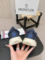 Мужские кроссовки Moncler тёмно-синего цвета, артикул 344162 — фото 8