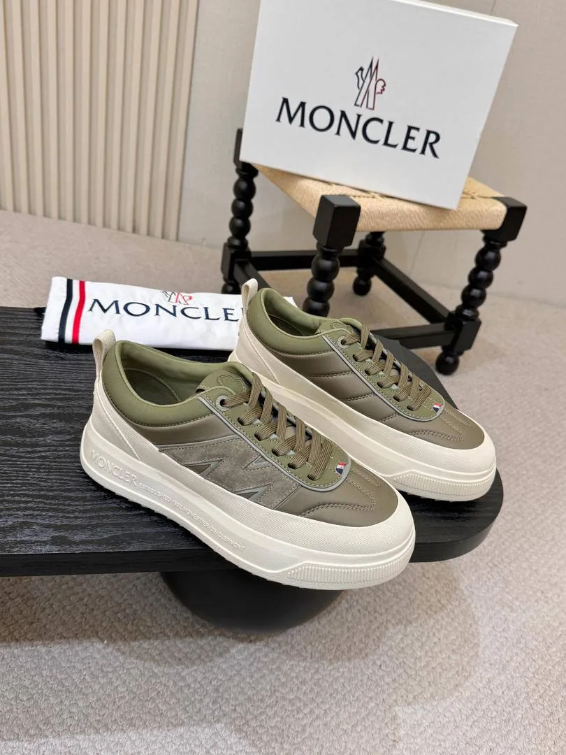 344163_1 Мужские кроссовки Moncler цвета хаки, артикул 344163