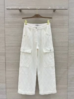 Женские джинсы Chanel белого цвета, артикул 344171