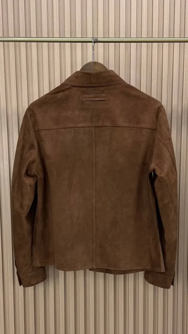 Замшевая куртка ZEGNA — фото 2