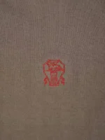 Мужская футболка Brunello Cucinelli коричневого цвета, артикул 344186 — фото 5