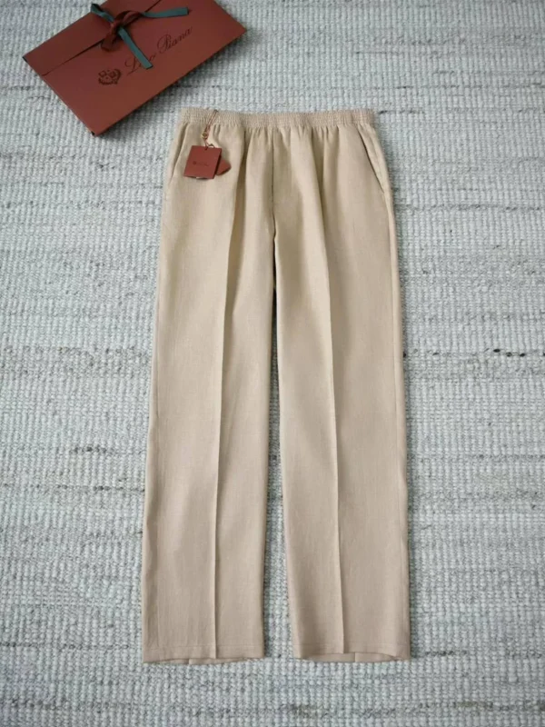 Льняные брюки LORO PIANA