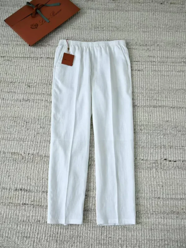 Льняные брюки LORO PIANA
