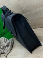 Мужской портфель Bottega Veneta тёмно-синего цвета, артикул 344215 — фото 6