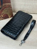 Мужской клатч Stefano Ricci чёрного цвета, артикул 344216 — фото 2