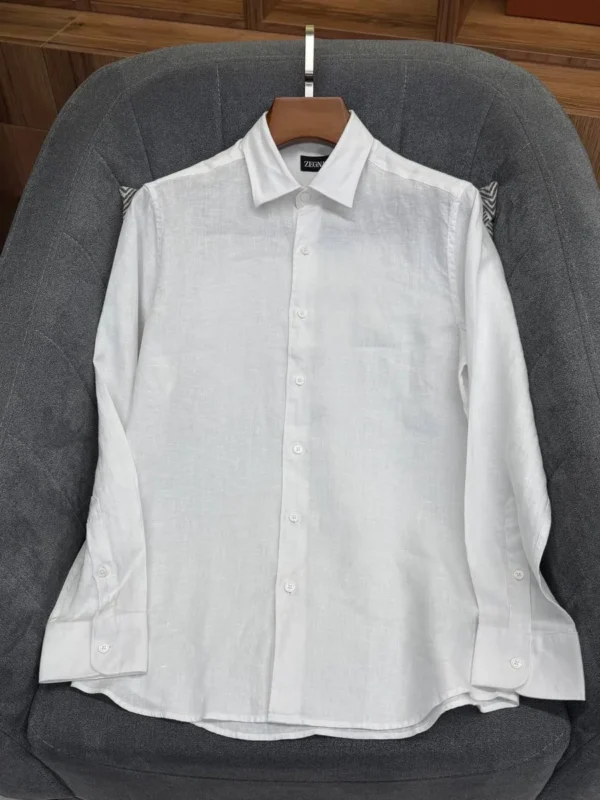Льняная рубашка ZEGNA