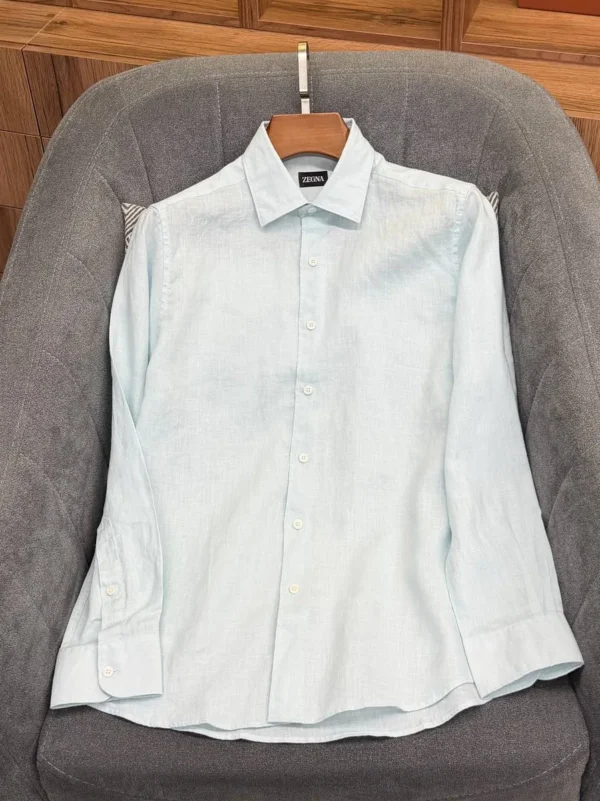 Льняная рубашка ZEGNA