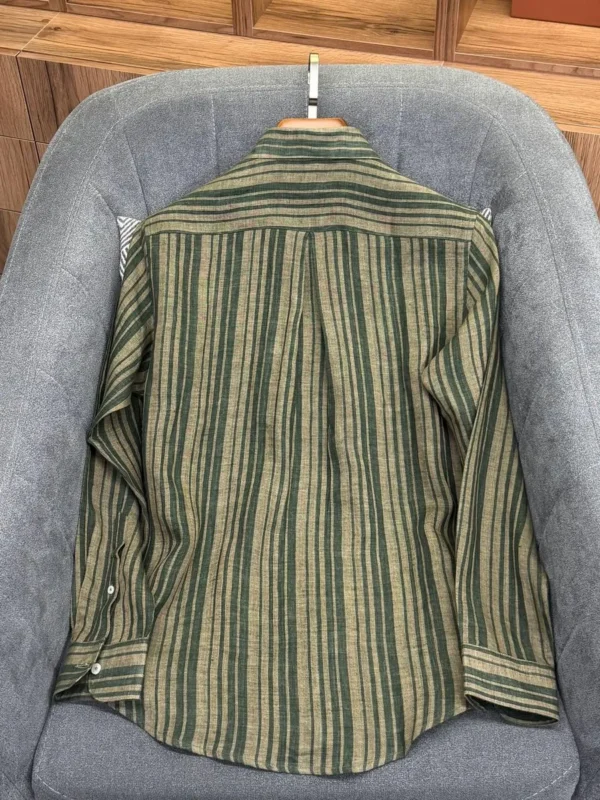 Льняная рубашка KITON — фото 2
