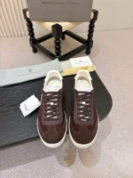 Мужские кеды Brunello Cucinelli коричневого цвета, артикул 344385 — фото 3