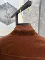 Мужская ветровка Kiton коричневого цвета, артикул 344403 — фото 5