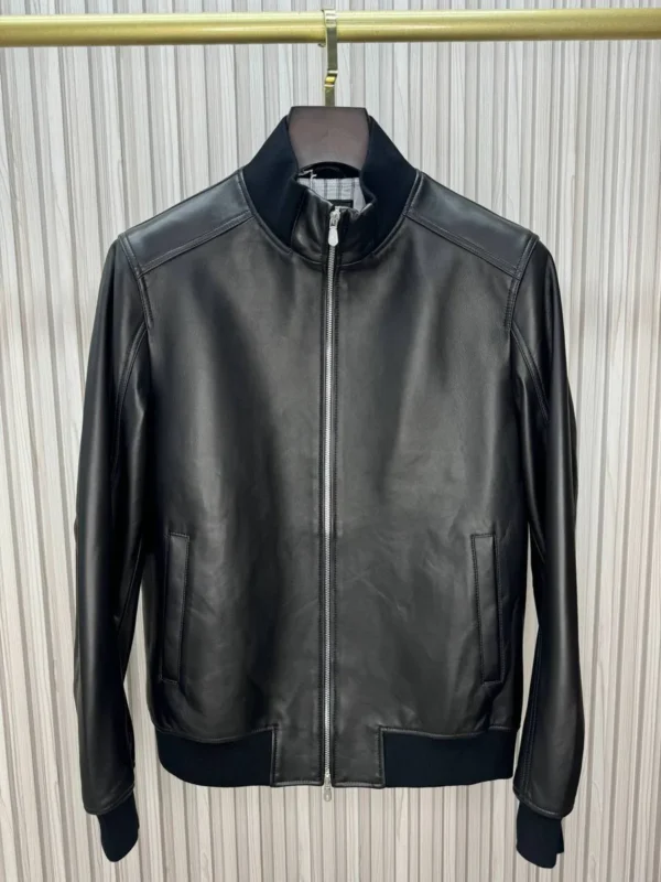Куртка из натуральной кожи BRUNELLO CUCINELLI
