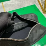 Мужской несессер Bottega Veneta чёрного цвета, артикул 344466 — фото 5