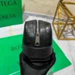 Мужской несессер Bottega Veneta чёрного цвета, артикул 344466 — фото 7
