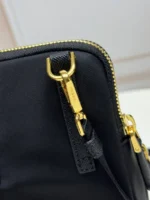 Мужская сумка мессенджер Prada чёрного цвета, артикул 344469 — фото 5