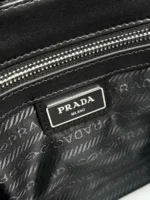 Мужской клатч Prada тёмно-синего цвета, артикул 344475 — фото 9