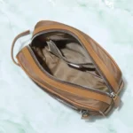 Мужской несессер Prada коричневого цвета, артикул 344479 — фото 4