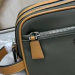 Мужской несессер Prada цвета хаки, артикул 344481 — фото 8