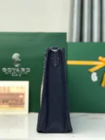 Мужская сумка мессенджер Goyard тёмно-синего цвета, артикул 344484 — фото 4