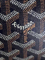 Мужская сумка мессенджер Goyard тёмно-синего цвета, артикул 344484 — фото 8