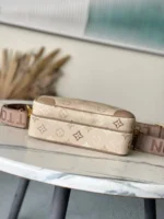 Мужская сумка мессенджер Louis Vuitton бежевого цвета, артикул 344487 — фото 4