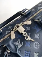 Мужская дорожная сумка Louis Vuitton тёмно-синего цвета, артикул 344489 — фото 8