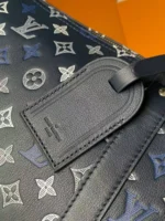 Мужская дорожная сумка Louis Vuitton тёмно-синего цвета, артикул 344489 — фото 9