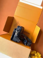 Мужская сумка мессенджер Louis Vuitton тёмно-синего цвета, артикул 344496 — фото 3