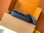Мужская сумка мессенджер Louis Vuitton тёмно-синего цвета, артикул 344496 — фото 5