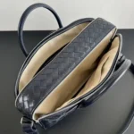 Мужской портфель Bottega Veneta тёмно-синего цвета, артикул 344501 — фото 4