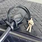 Мужской портфель Bottega Veneta тёмно-синего цвета, артикул 344501 — фото 8