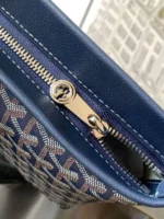 Мужской клатч Goyard тёмно-синего цвета, артикул 344502 — фото 8