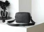 Мужская сумка мессенджер Louis Vuitton чёрного цвета, артикул 344504 — фото 2