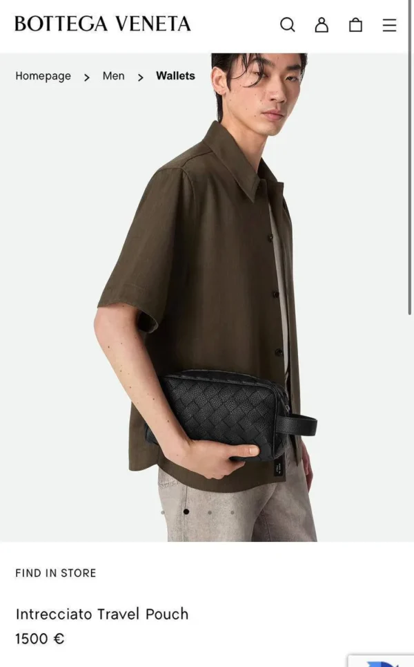 Несессер BOTTEGA VENETA — фото 2