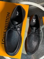 Мужские дерби Louis Vuitton чёрного цвета, артикул 344575 — фото 4